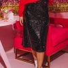 BuddyLove Cardi Sequin Midi Skirt - Black 2 BuddyLove Cardi Sequin Midi Skirt - Black -US Skirt Sales Store CardiBlack