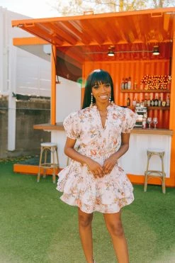 BuddyLove Clementine Elastic Waist Mini Dress - Festival