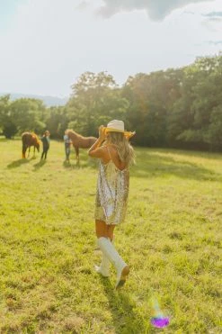 BuddyLove Cleo Sequin Party Dress - Calico -US Skirt Sales Store CleoCalico2