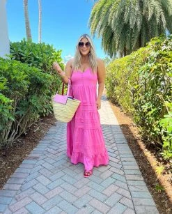 BuddyLove Jaxon Tiered Maxi Dress - Pink 16 BuddyLove Jaxon Tiered Maxi Dress - Pink -US Skirt Sales Store D81321FA 708C 4D85 92DC 3472CB6E0070