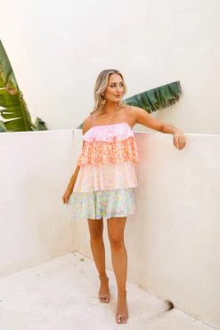 BuddyLove Disco Tiered Sequin Short Dress - Make It Happen