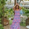 BuddyLove Edie Tie-Shoulder Maxi Dress - Cyprus -US Skirt Sales Store EdieCyprus4
