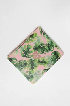 BuddyLove Floral Notebook - Palm -US Skirt Sales Store FloralNotebookPalm1
