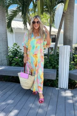 BuddyLove Pamela Caftan Maxi Dress - Sunny Day -US Skirt Sales Store G2