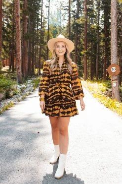 BuddyLove Grace Long Sleeve Short Dress - Radioactive 19 BuddyLove Grace Long Sleeve Short Dress - Radioactive -US Skirt Sales Store GraceRadioactive18