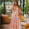 BuddyLove Greta Long Sleeve Maxi Dress - Wild Flower 2 BuddyLove Greta Long Sleeve Maxi Dress - Wild Flower -US Skirt Sales Store GretaWildFlower2