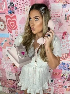 BuddyLove Trixy Ruffled Mini Dress - Vanilla -US Skirt Sales Store IMG 0076