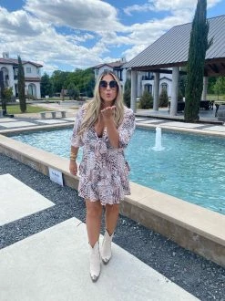 BuddyLove Sadie Tie Front Ruffled Dress - Wildlife -US Skirt Sales Store IMG 0253 4febe3b8 55d1 43f4 9027 2e396ef4d2d0