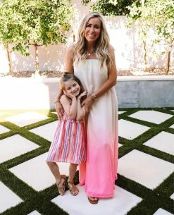 BuddyLove Barton Tie Shoulder Maxi Dress - Papaya -US Skirt Sales Store IMG 7970