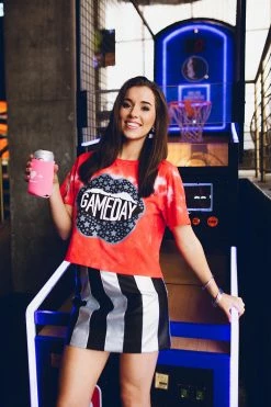 BuddyLove Janelle Vegan Leather Skirt - Black/Silver -US Skirt Sales Store JanelleBlack Silver7