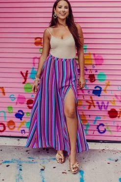 BuddyLove Lawrence High-Waisted Maxi Skirt - Twizzler