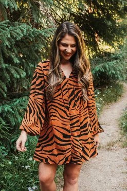 BuddyLove Leah Button Up Short Dress - Mowgli