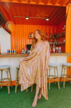 BuddyLove Mamie Caftan Maxi Dress - Venus