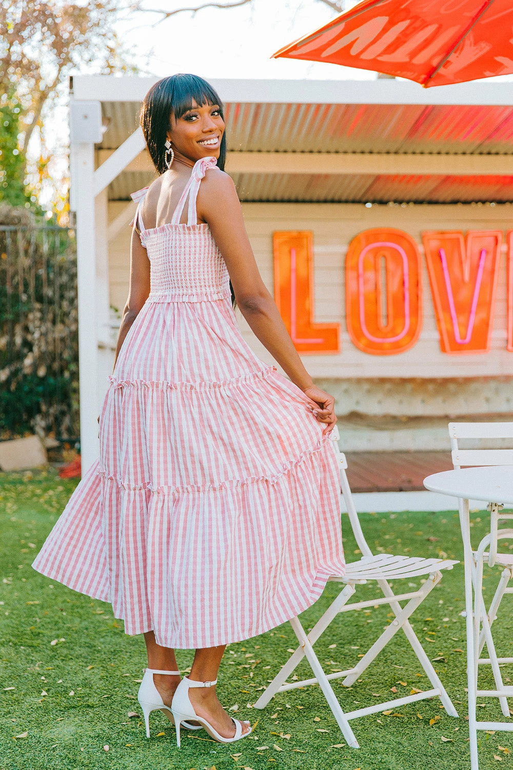 BuddyLove Merrick Tie-Shoulder Maxi Dress - Mauve 4 BuddyLove Merrick Tie-Shoulder Maxi Dress - Mauve - Image 2