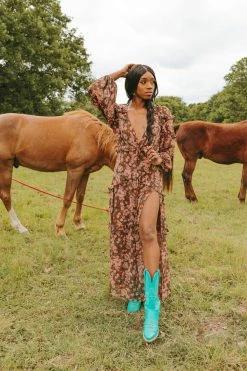 BuddyLove Pia Long Sleeve Maxi Dress - Lost Lovers