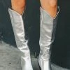 Ulise Tall Boots - Silver -US Skirt Sales Store UliseBootsSilver2
