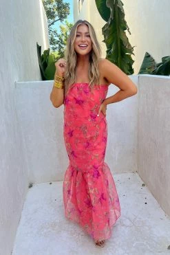 BuddyLove Dayton Strapless Maxi Dress - Daylily -US Skirt Sales Store Untitled 10