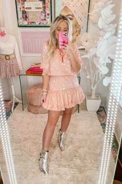 BuddyLove Bronx Elastic Waist Mini Dress - Ballet Slipper -US Skirt Sales Store Untitled 1 0004 IMG 0076