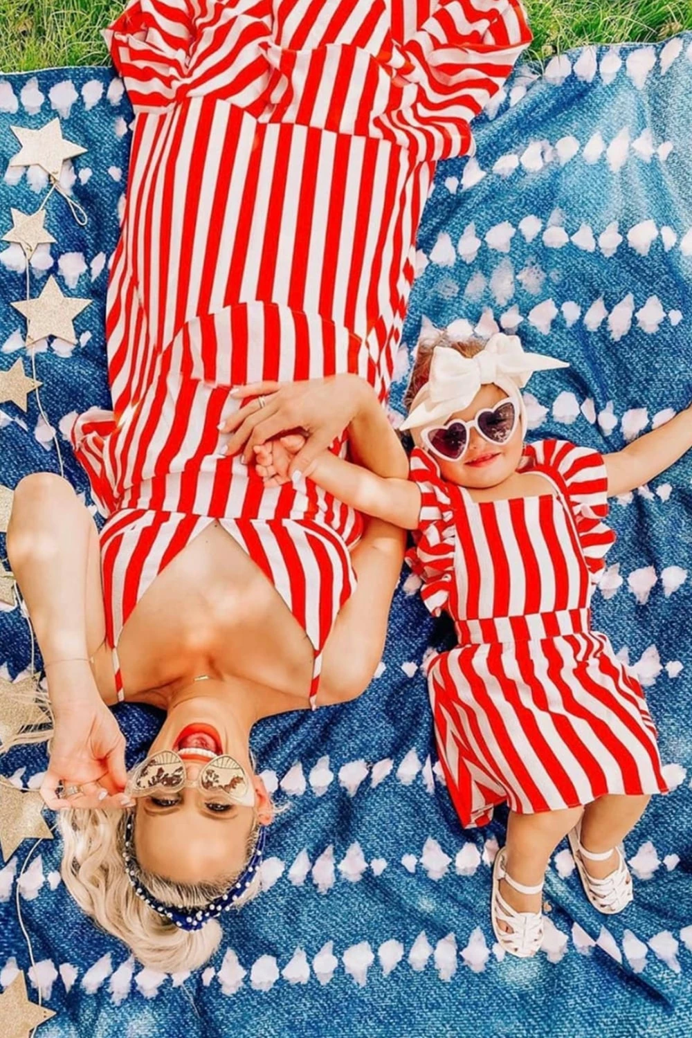 BuddyLove Georgia Ruffled Tiered Sleeveless High-Low Dress - Nautical 8 BuddyLove Georgia Ruffled Tiered Sleeveless High-Low Dress - Nautical - Image 6