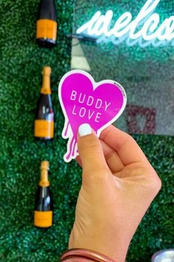BuddyLove Drippy Heart Sticker
