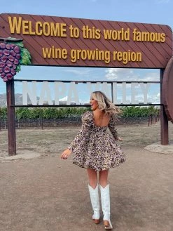 BuddyLove Stassie Puff Sleeve Babydoll Dress - Tanglewood 19 BuddyLove Stassie Puff Sleeve Babydoll Dress - Tanglewood -US Skirt Sales Store buddyloveskenzie2