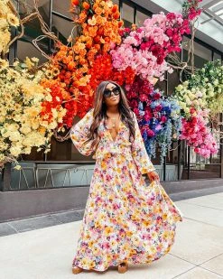 BuddyLove Eden Long Sleeve Maxi Dress - Free Love -US Skirt Sales Store chelseaolivia13 ef45fb19 97eb 444b 8c56 8af5371ef842