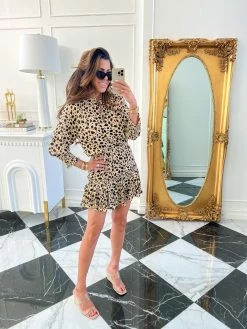 BuddyLove Bronx Elastic Waist Mini Dress - Speckled -US Skirt Sales Store emilyanngemma 2