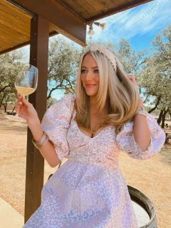 BuddyLove Poppy Puff Sleeve Mini Dress - Pinkie -US Skirt Sales Store janellepaigebrandom 8