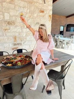 BuddyLove Poppy Puff Sleeve Mini Dress - Pinkie -US Skirt Sales Store janellepaigebrandom 9