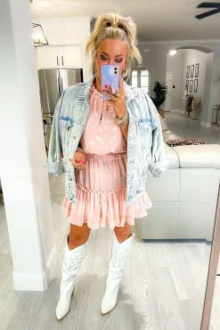 BuddyLove Bronx Elastic Waist Mini Dress - Ballet Slipper -US Skirt Sales Store kingdomofsequins