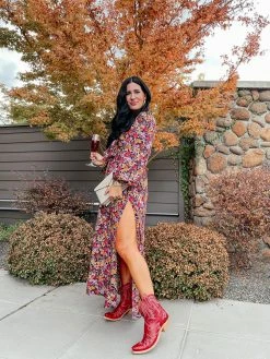 BuddyLove Desirae Long Sleeve Maxi Dress - Forbidden -US Skirt Sales Store lynleeposton3