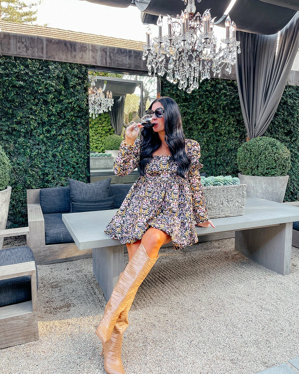 BuddyLove Stassie Puff Sleeve Babydoll Dress - Tanglewood 8 BuddyLove Stassie Puff Sleeve Babydoll Dress - Tanglewood - Image 6