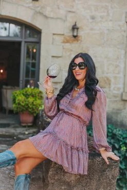 BuddyLove Grace Long Sleeve Short Dress - Forget Me Not -US Skirt Sales Store lynleeposton 4f6c2d7a 6c3e 43a3 a030 fccd0aa36443