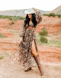 BuddyLove Pia Long Sleeve Maxi Dress - Lost Lovers -US Skirt Sales Store lynleeposton c37ecf5a 041b 47c9 8d85 d9502bf9bcf4