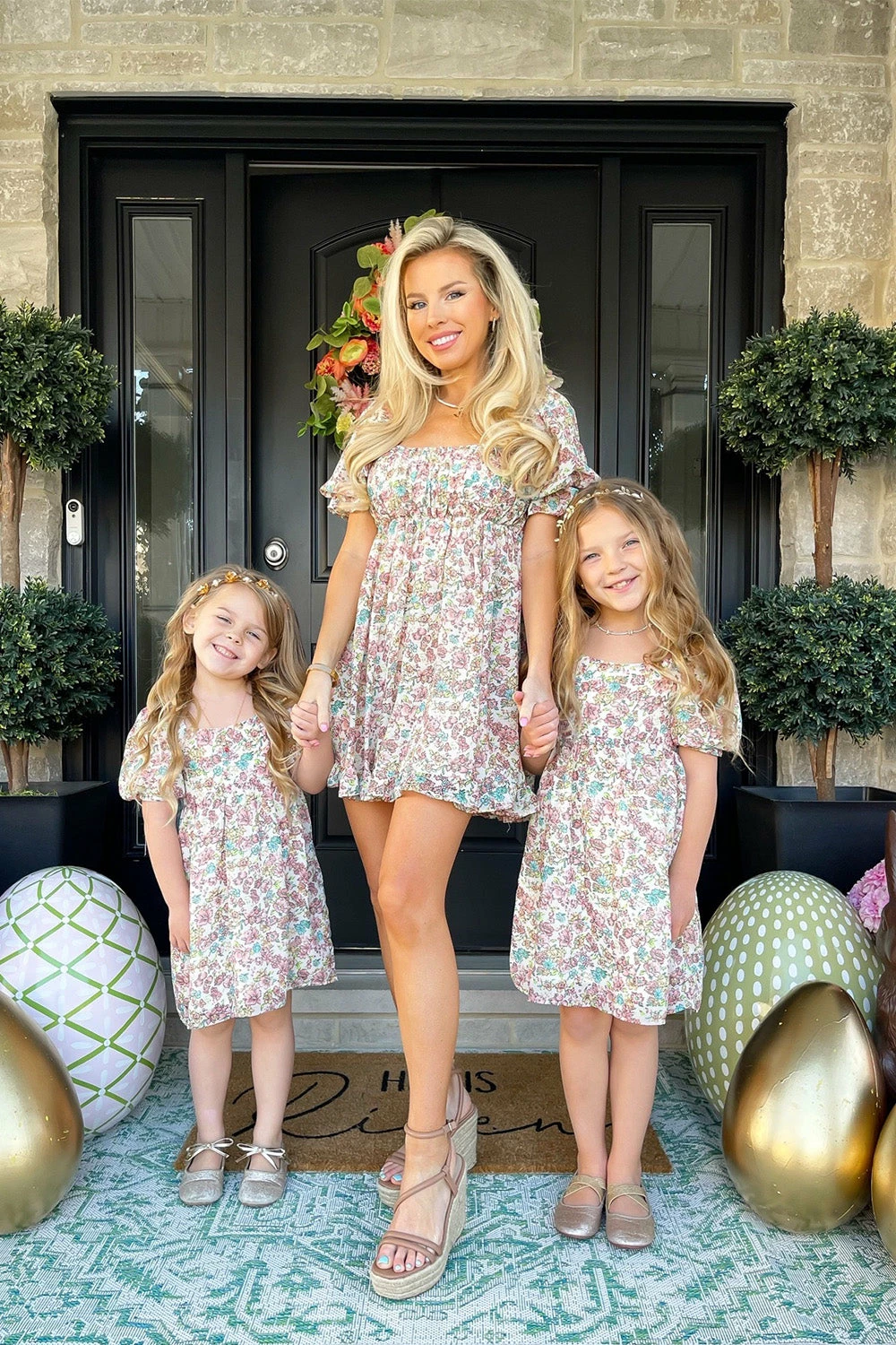 BuddyLove Valentina Puff Sleeve Babydoll Dress - Cotswolds 10 BuddyLove Valentina Puff Sleeve Babydoll Dress - Cotswolds - Image 8