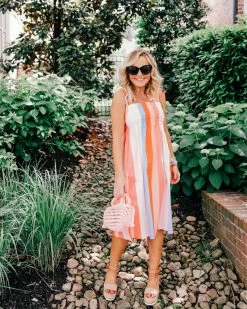 BuddyLove Lexi Tie-Shoulder Midi Dress - Cayman Islands -US Skirt Sales Store nashvilletash