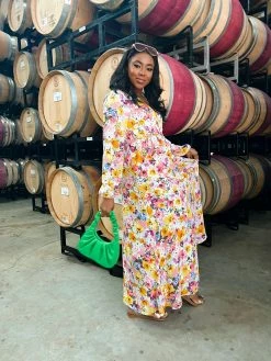 BuddyLove Eden Long Sleeve Maxi Dress - Free Love -US Skirt Sales Store ohhthtscrystal 1