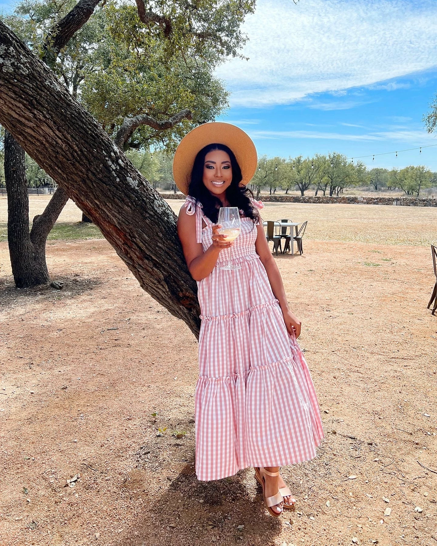 BuddyLove Merrick Tie-Shoulder Maxi Dress - Mauve 10 BuddyLove Merrick Tie-Shoulder Maxi Dress - Mauve - Image 8