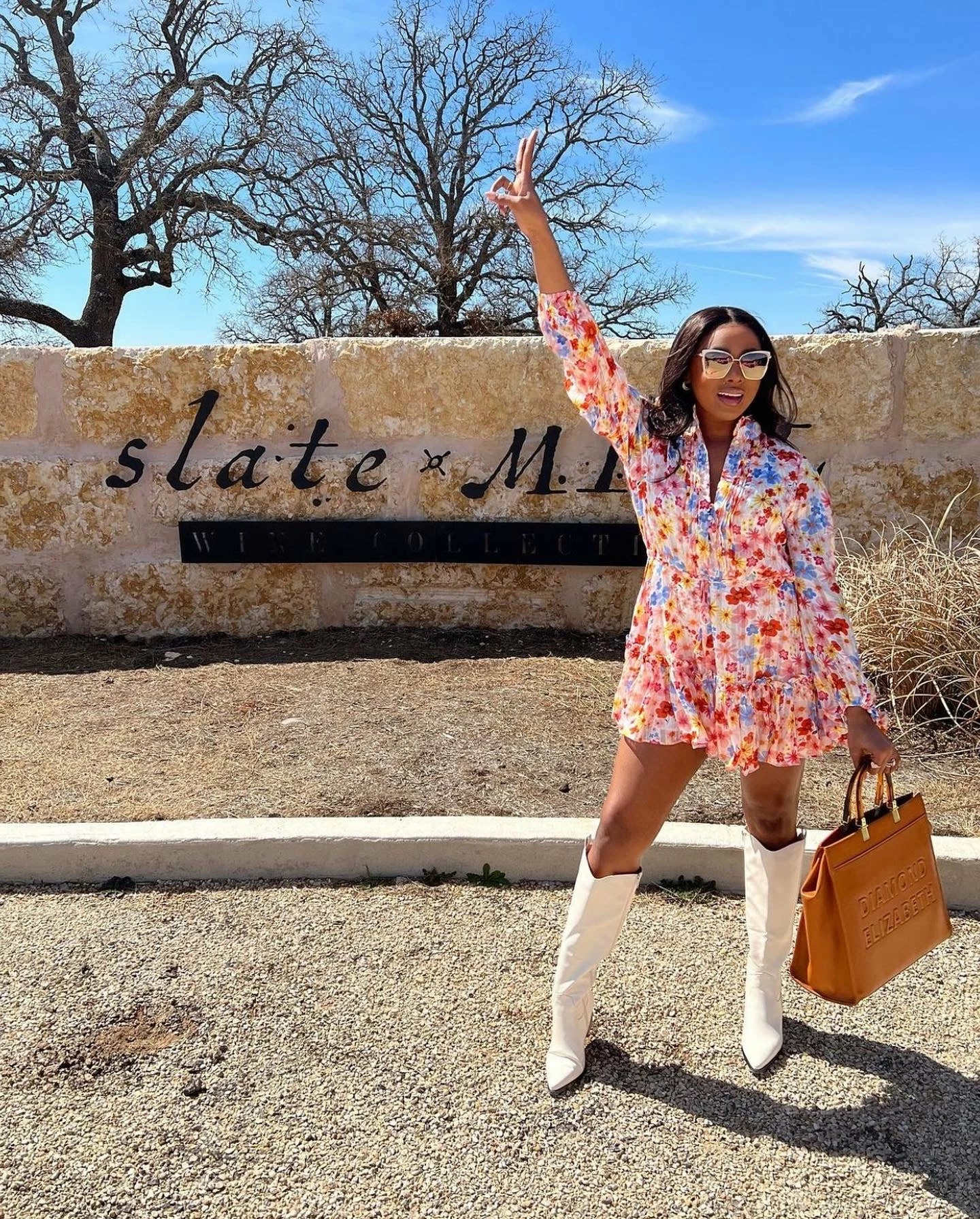 BuddyLove Grace Long Sleeve Short Dress - Wild Flower 10 BuddyLove Grace Long Sleeve Short Dress - Wild Flower - Image 8