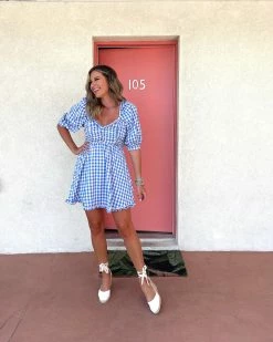 BuddyLove Poppy Puff Sleeve Mini Dress - Nantucket -US Skirt Sales Store shopdandy 1 6c035385 75ca 42b0 9eb0 8c37e8a93ae8