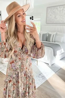 BuddyLove Pia Long Sleeve Maxi Dress - Vintage -US Skirt Sales Store tay brandenburg 3