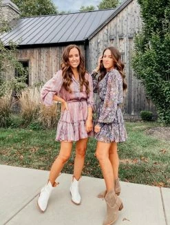 BuddyLove Grace Long Sleeve Short Dress - Forget Me Not -US Skirt Sales Store twopeasinablog 2 d817d33a d78e 4a02 b374 bb93a362ac2d