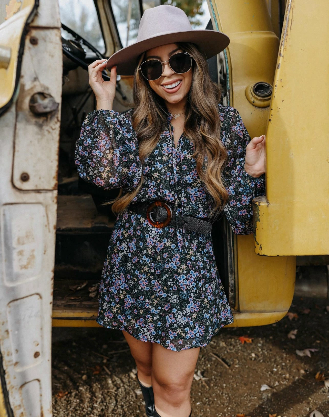 BuddyLove Leah Button Up Short Dress - Daisy 8 BuddyLove Leah Button Up Short Dress - Daisy - Image 6