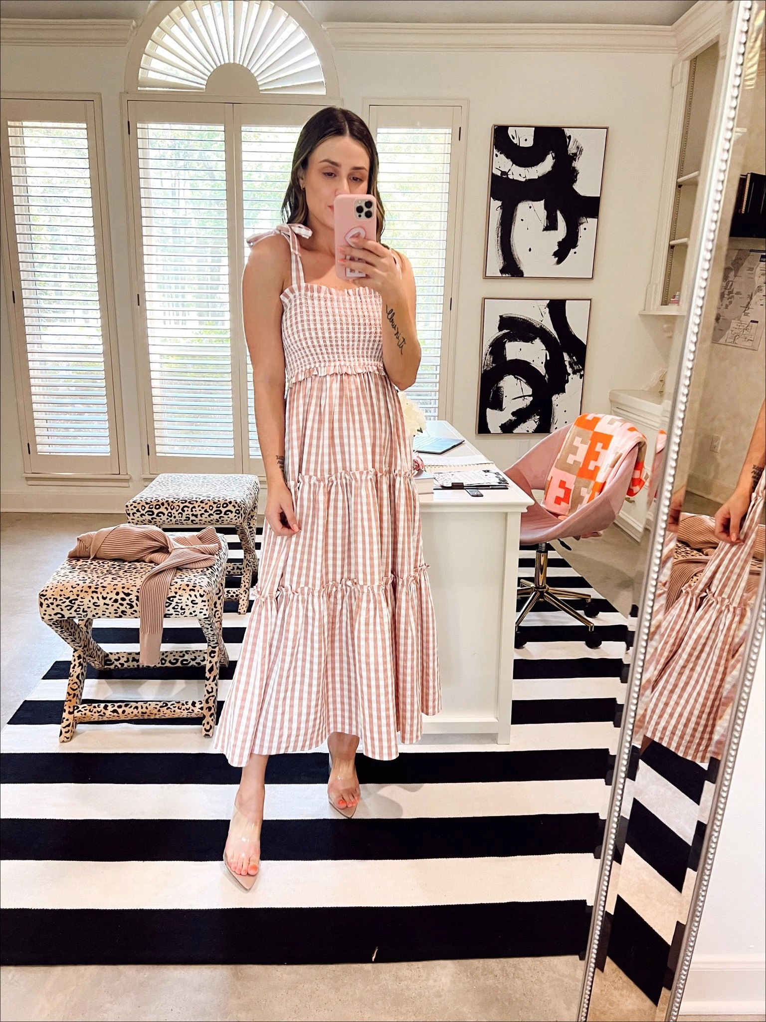 BuddyLove Merrick Tie-Shoulder Maxi Dress - Mauve 11 BuddyLove Merrick Tie-Shoulder Maxi Dress - Mauve - Image 9