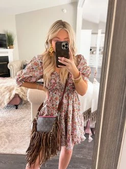 BuddyLove Poppy Puff Sleeve Mini Dress - Windsor -US Skirt Sales Store whitneynrifepoppywindsor